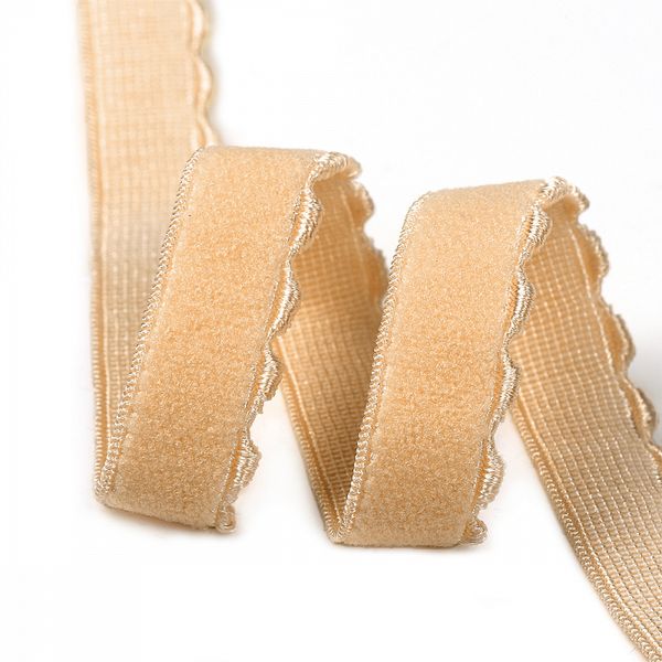 Резинка бельевая (отделочная) становая 12.0 мм / 1000 метров, ЕТ1 бежевый S126