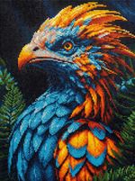 Кристальная (алмазная) мозаика Фрея ALPD-304, на подрамнике, Феникс, 30х40 см