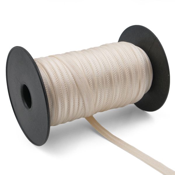 Резинка бельевая (бретелечная) 12.0 мм / 50 метров, бежевый, (ML207.012)