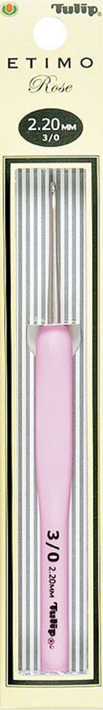 Крючок для вязания с ручкой Tulip Etimo Rose 2,2мм, TER-04e /TOS/