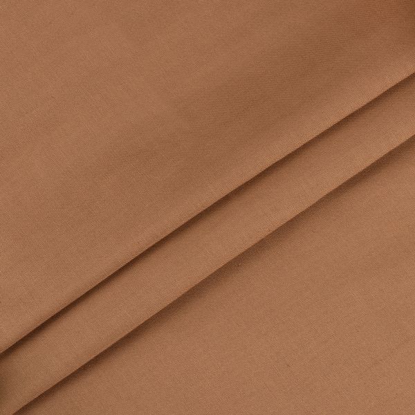 Ткань хлопок 140 г/м², 50х50 см, 007 св.коричневый, Gamma