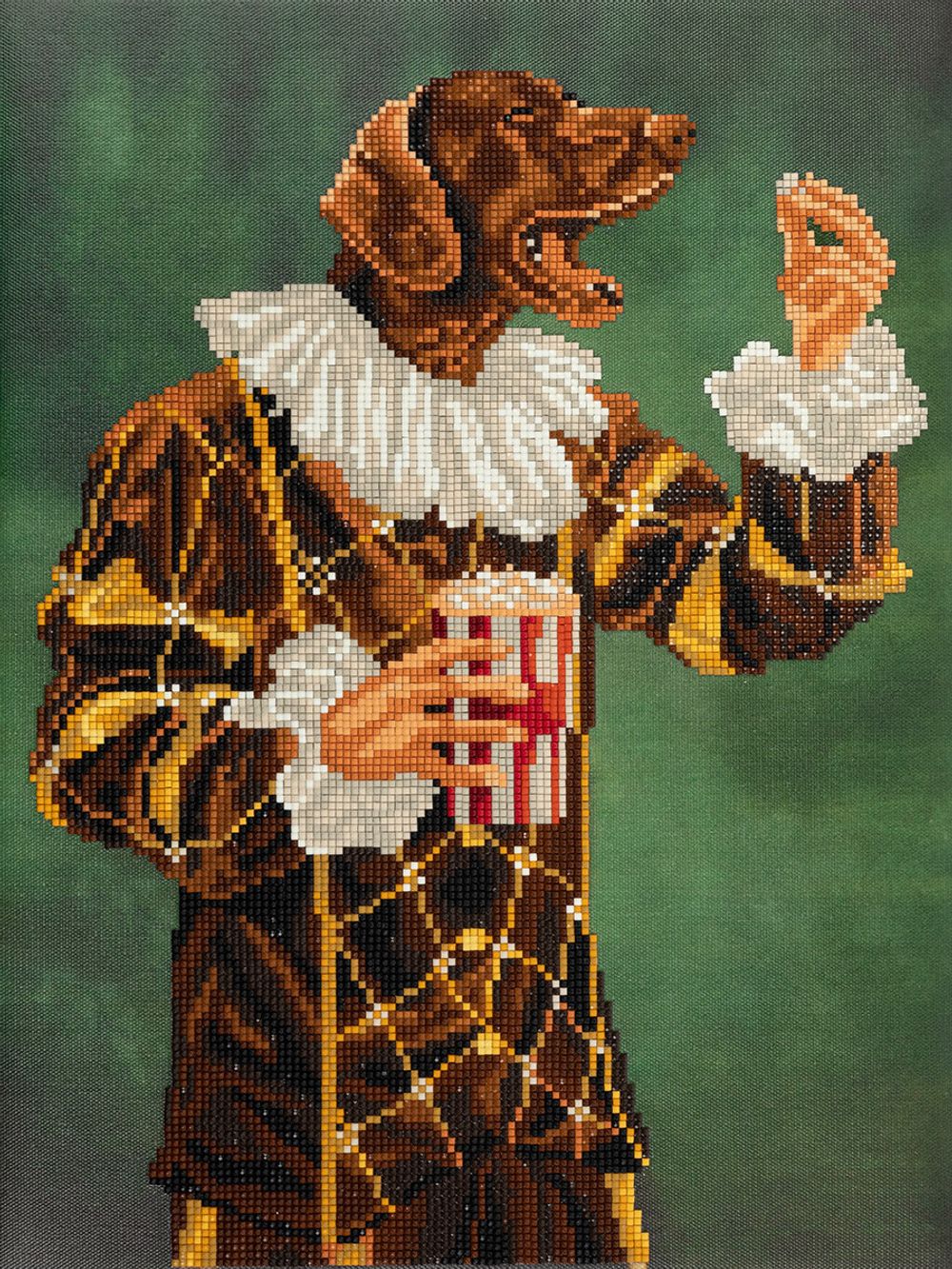 Алмазная (кристальная) мозаика Фрея, Граф Попкорн, 30х40 см