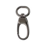 Карабин металл 14.0 мм (47х20 мм), 10 шт, 06 черн.никель, Gamma GH 117/14/10