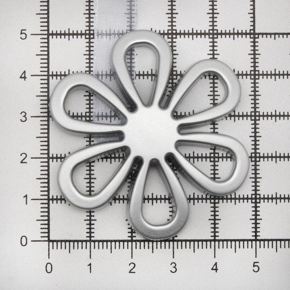 Клипсы для штор магнитные "Ромашка" с лентой, 3