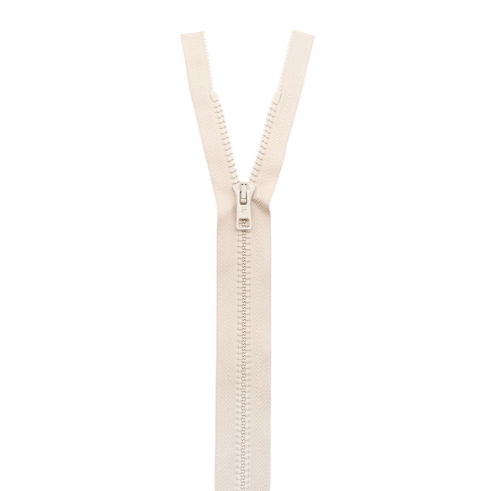 Молния трактор Arta Т6 (6 мм) 1 зам., разъем., 45 см, цв. 105 св.бежевый, уп.5 шт