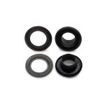 Люверсы металл ⌀_6.0 мм (внутр.), h6.42 мм (внутр.), №4, сталь, New Star, оксид, уп.≈5000 шт