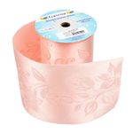 Лента (тесьма) жаккардовая 90.0 мм / 10±0.5 метров, коралловый, Gamma STJ-01-19