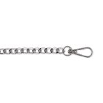 Цепочка для сумки 120х0.8 см, 1 шт, №04 под никель, Gamma FER-32