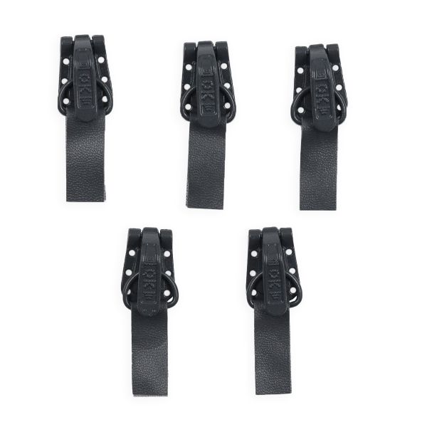 Крючок шубный PQ 45 мм, серый, PQ5207, 100 шт