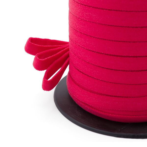 Резинка бельевая (бретелечная) 7.0 мм / 50 метров, 5990 красный