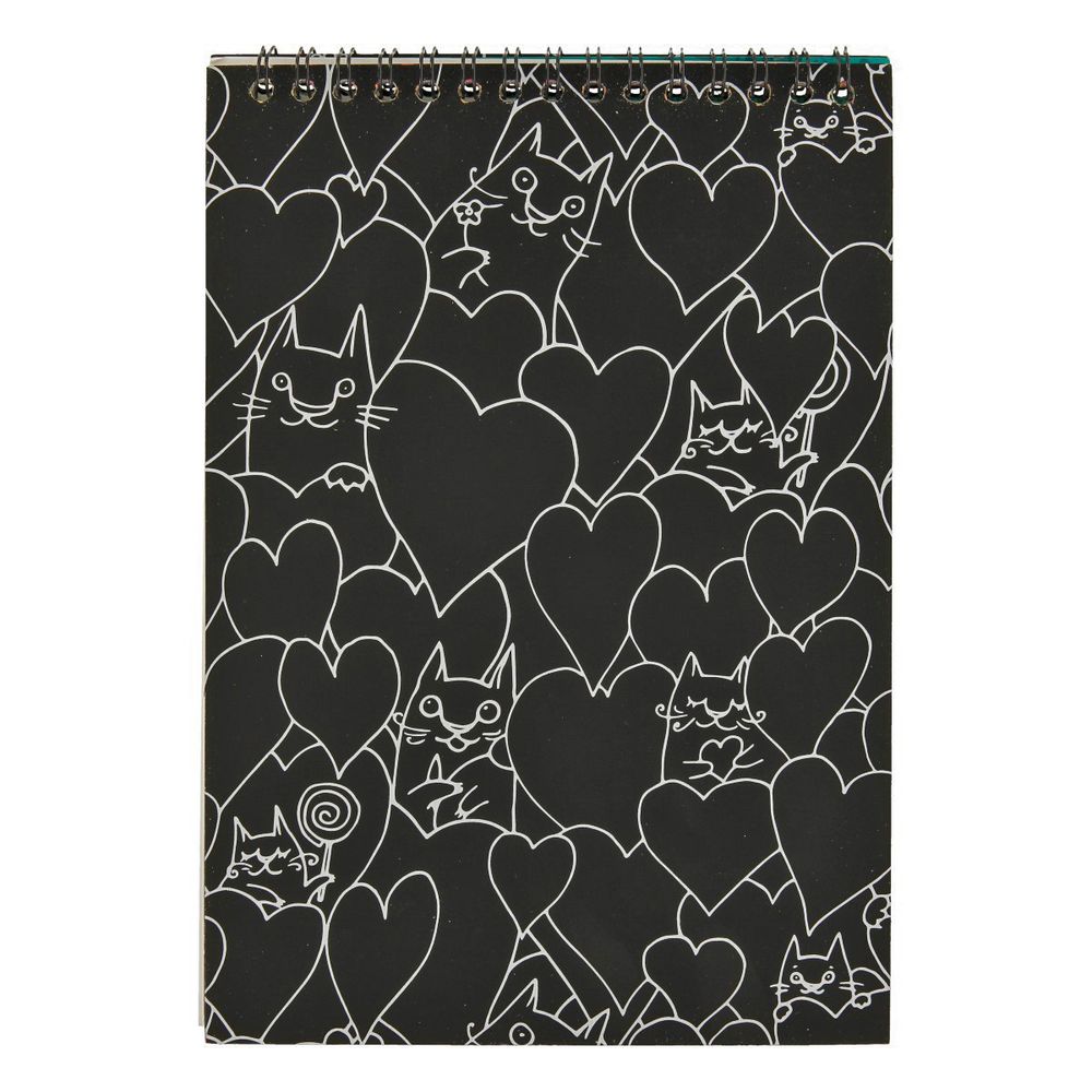 Набор для творчества Гравюра-блокнот 14х20 см, с рисунком, Hobbius GHPB-02