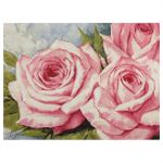Алмазная (кристальная) мозаика Cristyle, Розы, 30х40 см