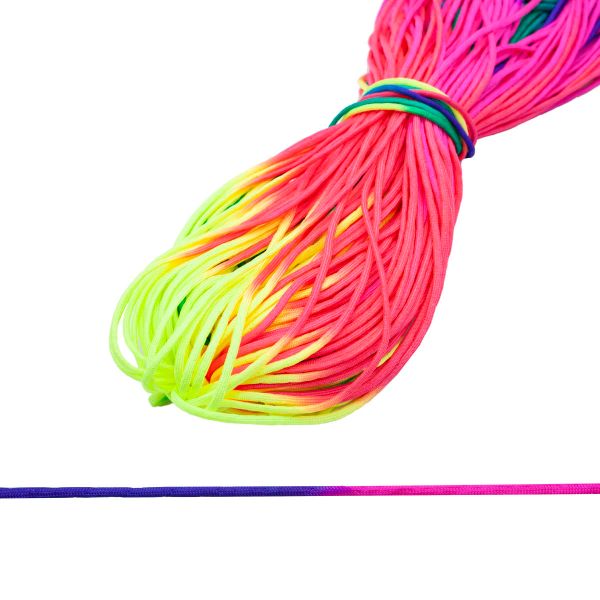 Шнур отделочный ⌀4.0 мм / 100 метров, мультиколор