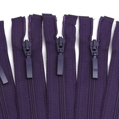 Молния спираль (витая) Arta Т5 (5 мм) 1 зам., разъем., 40 см, цв. 867 фиолетовый, уп.5 шт