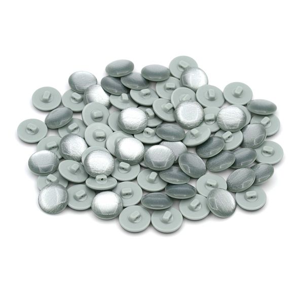 Пуговицы на ножке 32L (20мм), пластик (col.10 св.зеленый), 72 шт, CR P-45