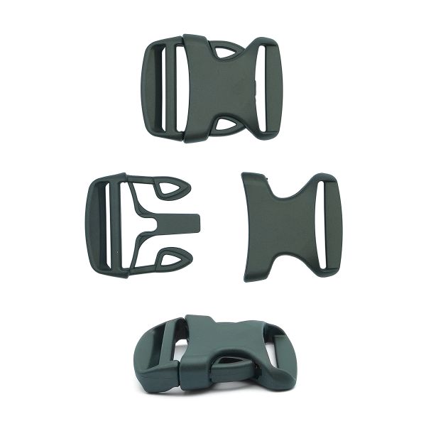 Фастекс (пряжка трезубец) пластик 30 мм, 50 шт, 73 хаки