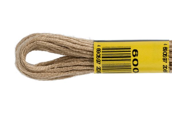 Мулине ПНК им.Кирова цв.6004 бежево-серый, Россия, 24 мотка по 8 метров