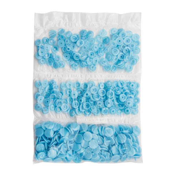 Кнопка рубашечная ⌀12,5/10мм пластик (≈100 шт) New Star (198 небесно-голубой)