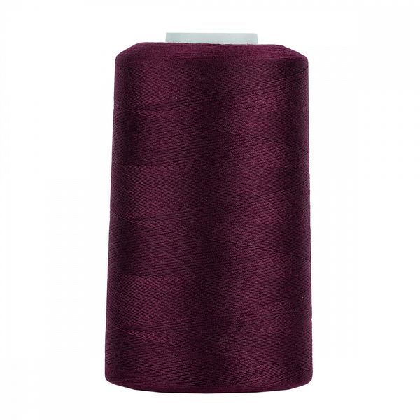 Нитки швейные Max 50/2, 4570 м (5000 ярд), 186 бордовый / 1 бобина