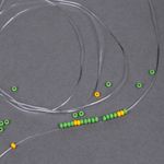 Нитки силиконовые ТВ 0215-1012 0,6мм цв.прозрачный 10х30м