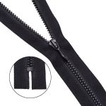 Молния трактор Arta Т5 (4.5 мм) 1 зам., 18 см, н/раз., цв. 077 черный, уп.10 шт