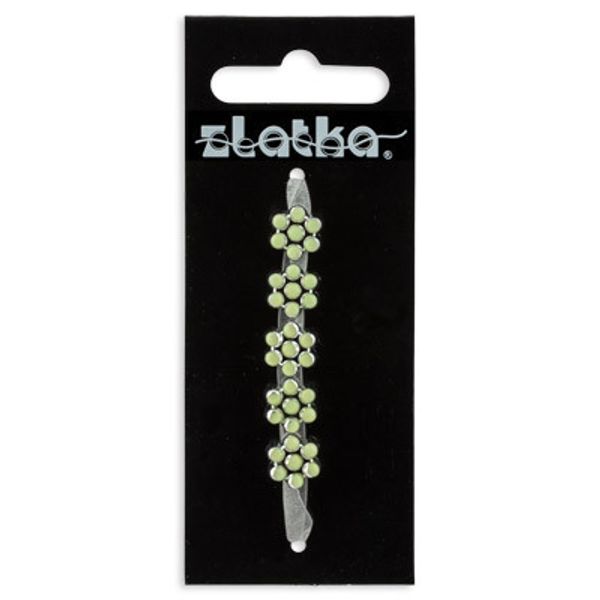 Бусины акрил 10х8 мм, 5 шт, №07 бирюзовый, Zlatka BLM-04