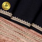 Кружево вязаное (тесьма) 10 мм / 10 метров, цв.36 св.бежевый, Kruzhevo