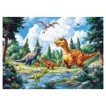 Пазл 80 элементов, PZL-80/02 Долина динозавров, Фрея