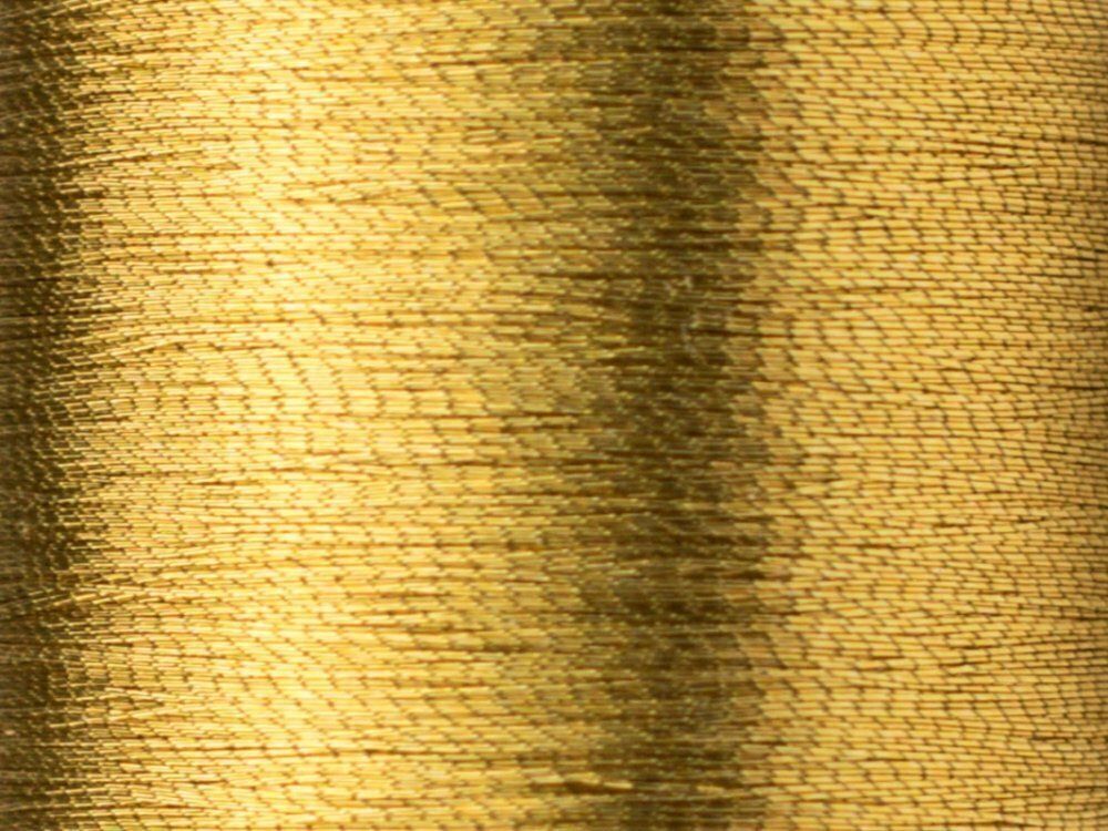 Нитки вышивальные металлизированные Madeira Metallic №40, 1000 м, цв. Gold 7, 9846, 5 катушек