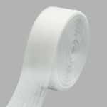 Лента (тесьма) шторная: сборка параллельная (1:2) 80 мм / 100 метров, 438064