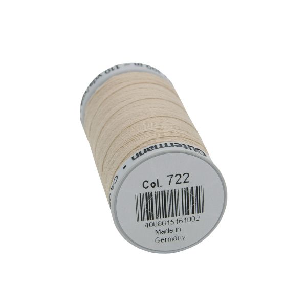 Нитки суперкрепкие Gutermann Extra Strong M782, 100м, 722 св.бежевый, 5 катушек