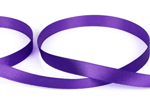 Лента атласная 1-сторонняя 12.0 мм / 33±2 метра, №502N(18-3640) сиреневый, Gamma