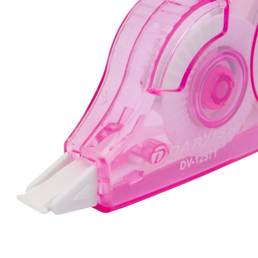 Корректор-лента в роллере 5 мм / 3м в блистере Фрукты, клубника, DV-12571