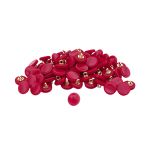 Пуговицы на ножке 18L (11мм), пластик (col.10 красный), CN_2841, 72 шт