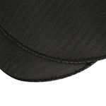 Плечевые накладки (подплечники) реглан на липучке 125х175х25 мм, РК25 черный, 50 пар