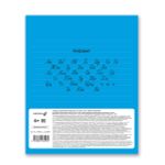 Тетрадь ученическая школьная Классная A5+ 24 л. на скобе, белизна 100% 30 шт, линия, 000307 Голубая, Светоч 24ТСК5_1_3_2