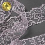 Кружево капроновое 45 мм / 9.14 м, TBS.30010 цв.147 (233) розовый, Kruzhevo