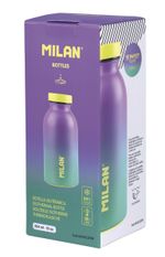 Бутылка металлическая для напитков 354 мл, лиловый, Milan Silver series 643012SN
