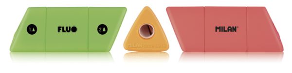 Точилка пластиковая SLIDE 12 шт, 20153212, Milan