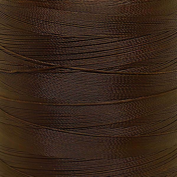 Нитки филаментные 420D/3, 1500 м, 100% п/э, Астра, 8108 т-коричневый