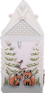 Набор для вышивания нитками Panna, Лесной фонарь