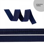 Резинка бельевая (окантовочная) блестящая 15.0 мм / 1000 метров, темно-синий L061