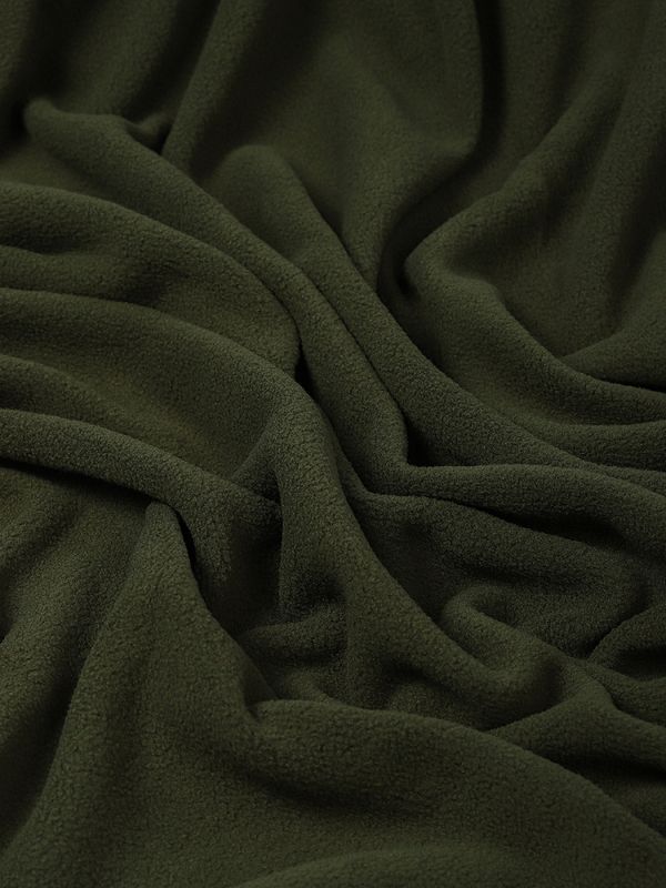 Флис 2-сторонний 190 г/м², 150 см / 2 метра, TBY-0059-078.2, цв.S078 олива