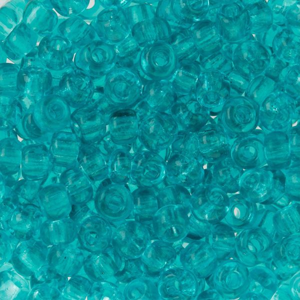 Бисер Zlatka 8/0 (2.9 мм), 100 г (10х10 г), №0021A т.бирюзовый, GR