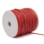 Шнур вощеный ⌀2.0 мм / 100 метров, цв.С171 красный