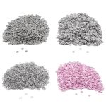 Кнопка рубашечная (джерси) закрытая ⌀7.8 мм, ≈1440 шт, МЕТАЛЛ, эмаль, 133 розовый, NEW STAR