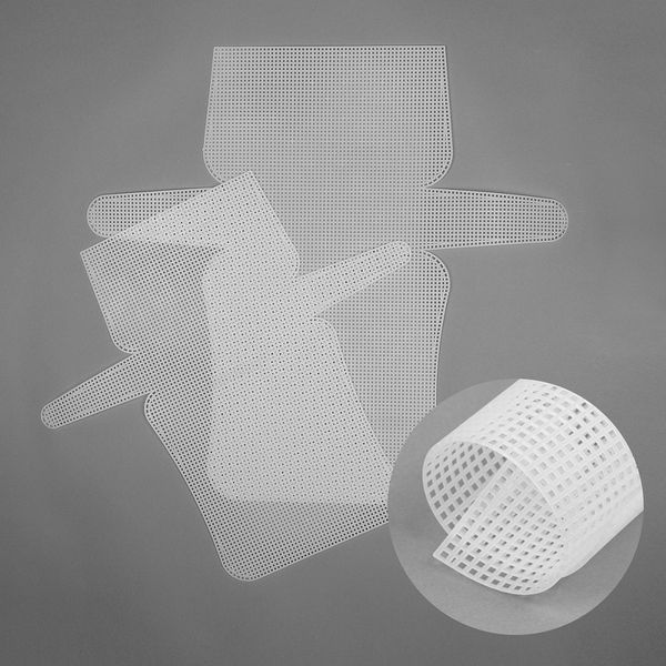 Набор канвы пластиковой для изготовления сумок КП-14, цв. прозрачный в комплекте 2 размера