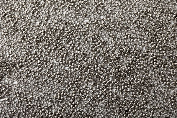 Бисер Toho 15/0 круглый (1.5 мм), 500 г, 0711 никель