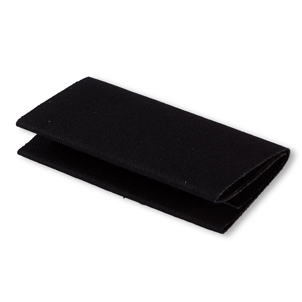 Ткань для заплаток из саржи, термоклеевая 40х10см черный цв, Prym