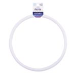 Кольцо для макраме пластик ⌀200 мм, белый, Gamma RKP-020